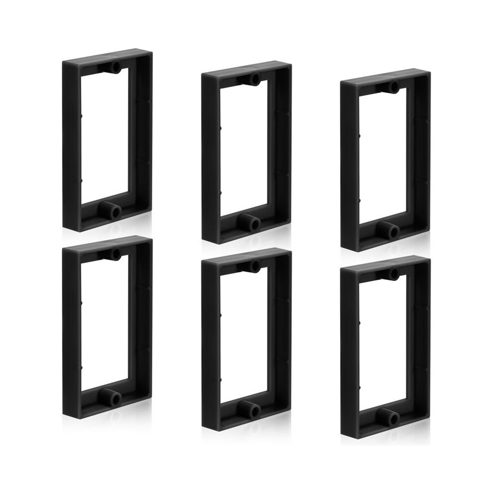 6Pcs Electric Box Extender, 1/2Inch Single Gang Receptacle Outlet Box Extenders Outlet Extension Box 6031088680291