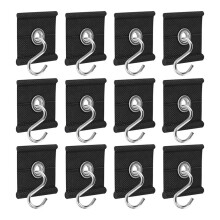 12PCS RV Awning Hooks Rv Canopy RV Piping Rail Hook Camping Awning Hooks RV Awning Hooks for Piping Rail Awning Hooks
