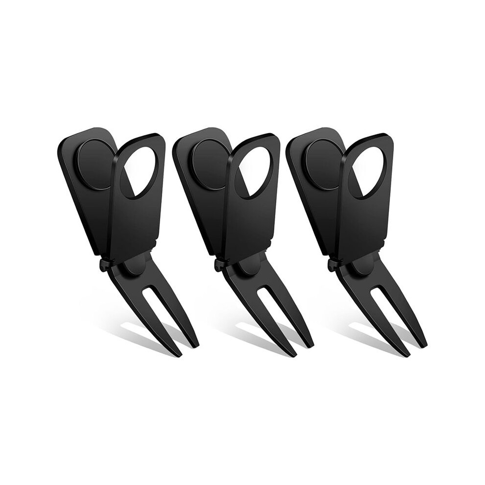 Photos - Golf Turf Tool Cigars Holder Sports Stand Green Fork Cigars Holder Magnetic Tool Fork