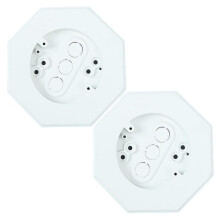 Siding Mounting Block,Siding Mounting Kit with Built-in Electrical Box, Siding Lamps Mounting Plate Siding Light Blocks