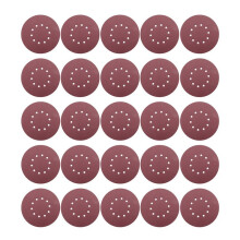 225mm Sanding Discs,25Pcs P120 Grit 10 Hole Round Sandpaper Pads,for Drywall Sander Long-Neck Sander Sanding Giraffe