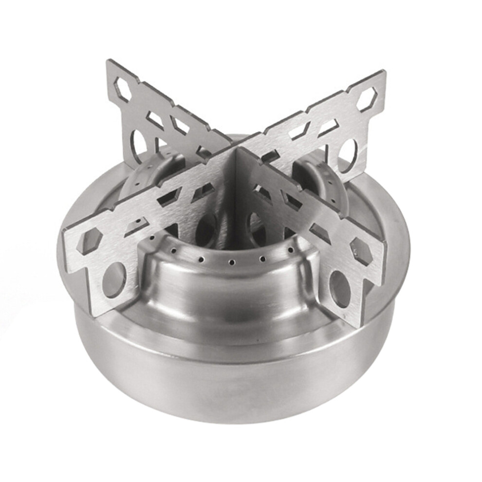 Portable Alcohol Stove Crosses Stove Stand Rack Alcohol Burner For Outdoor Camp Hike Backpacking Cooking A 4712741386195