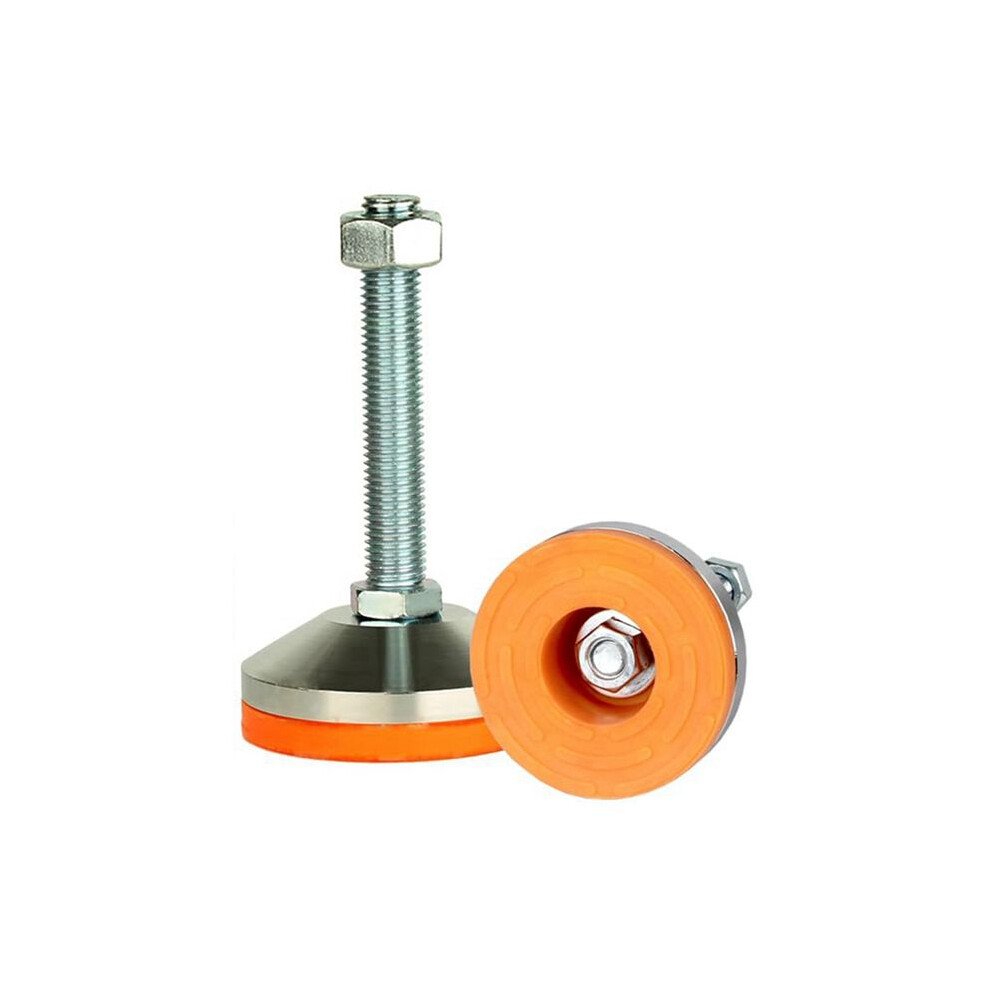 2 Pack Heavy Duty Leg Leveler, Leg Leveler 3.14 Inch Diameter Base, Adjustable Leveling Feet M16 Thread 6034124926469