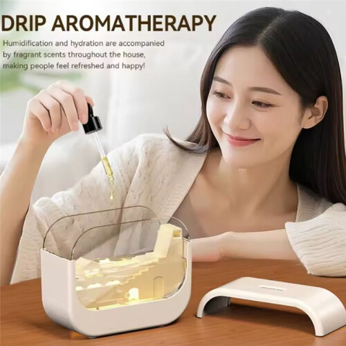 Aromatherapy Diffuser Type-C USB Air Humidifier for Home Office Desktop Small Electric Aroma Oil Diffuser White 1