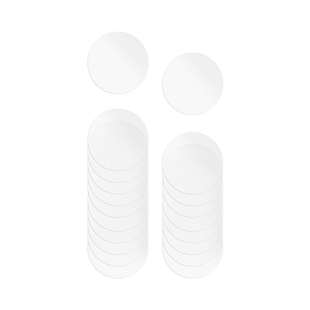 18 Pcs Clear Acrylic Disc 4 Inch Circle Acrylic Sheet Thick Circle Acrylic Rounds Blanks Acrylic Panel For Diy Crafts 6034120123497