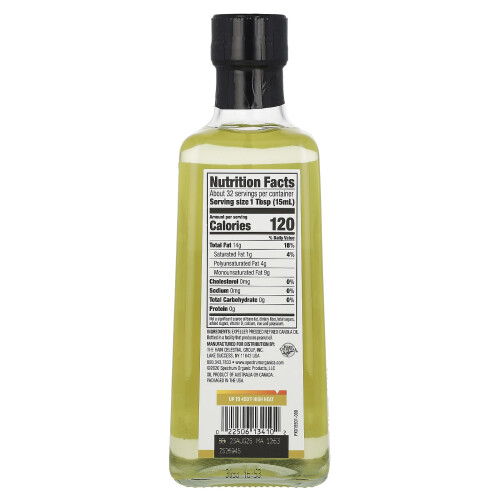 Spectrum Culinary, Κανόλα Λάδι, Επεξεργασμένο, 16 fl oz (473 ml) 2