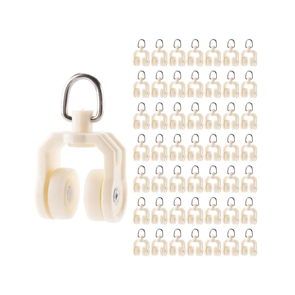 Ceiling Curtain Track Flexible Bendable Curtain Track Rollers Plastic Drapery Rail Sliding Glider For Shower Curtain 6131180416238