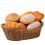 5X Cesta de Vime Tecida Oval Cesta de Servir, Cesta de Armazenamento de 11 Polegadas para Alimentos Frutas Cosméticos Armazenamento Tampo de Mesa e 3