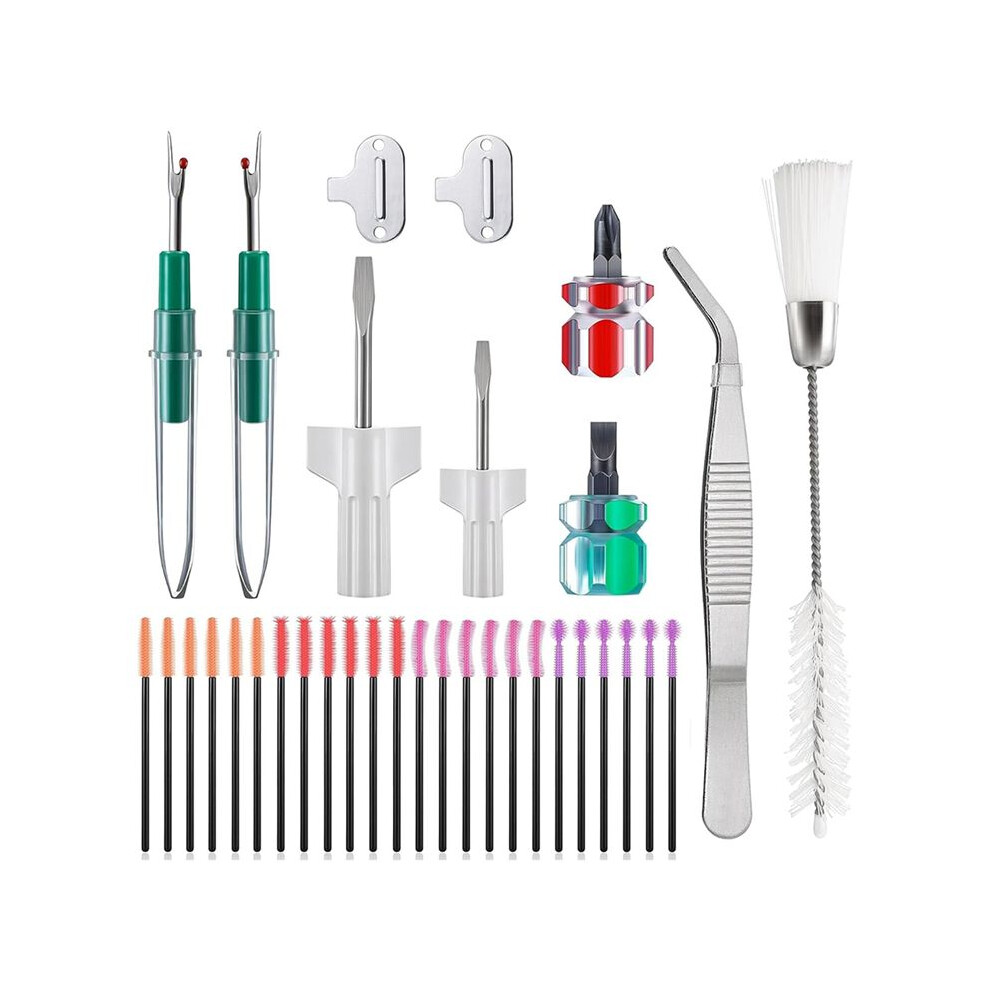 30 Pcs Sewing Machine Cleaning Kit, Sewing Machine Repair Tools For Repair And Cleaning Sewing Machines 4711592913581