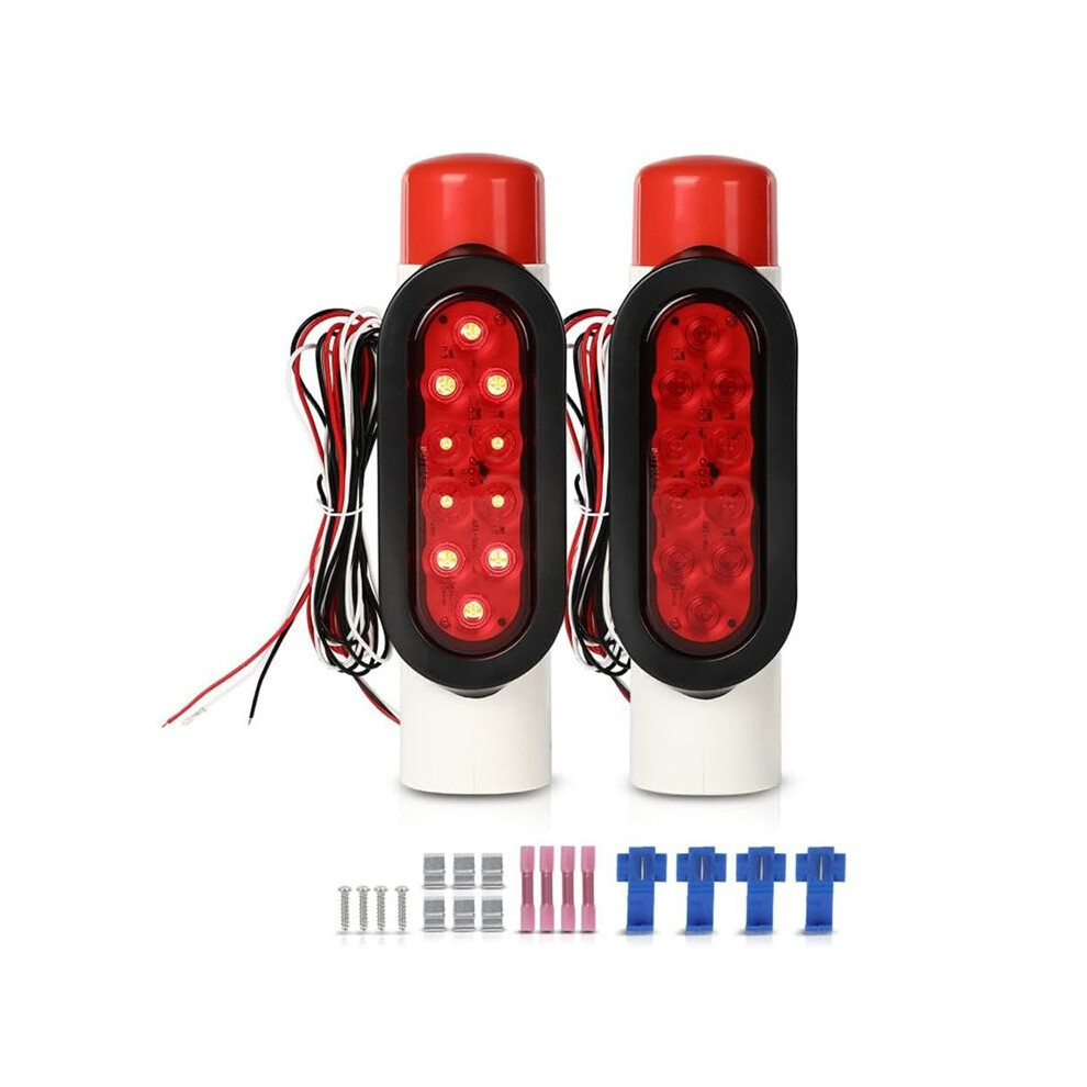 Led Boat Trailer Guide- Post Pipe Guide Lights Fit For Standard 2 Inch Pvc For Sealed Submersible Turn Signal 4711422138979