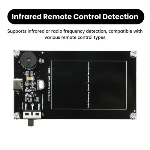 Modulo Sensore Rilevatore Telecomando A Infrarossi  5V Scheda Tester Wireless Interfaccia Tipo C 1
