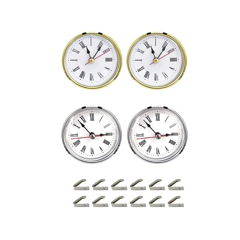 4Pcs Clock Parts For Clock Resin Mold,Clock Pieces For Clock Epoxy Casting Resin Mold 6034276699549