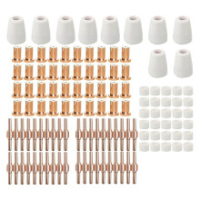 120PCS Extended PT-31 Plasma Cutter Consumables,PT31 Plasma Torch Cutting Consumables