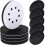 10 Pcs Soft Density Interface Pads 5inch 8 Holes Hook and Loop Sponge Cushion Buffer Backing Pad Sanding Interface Pad 1