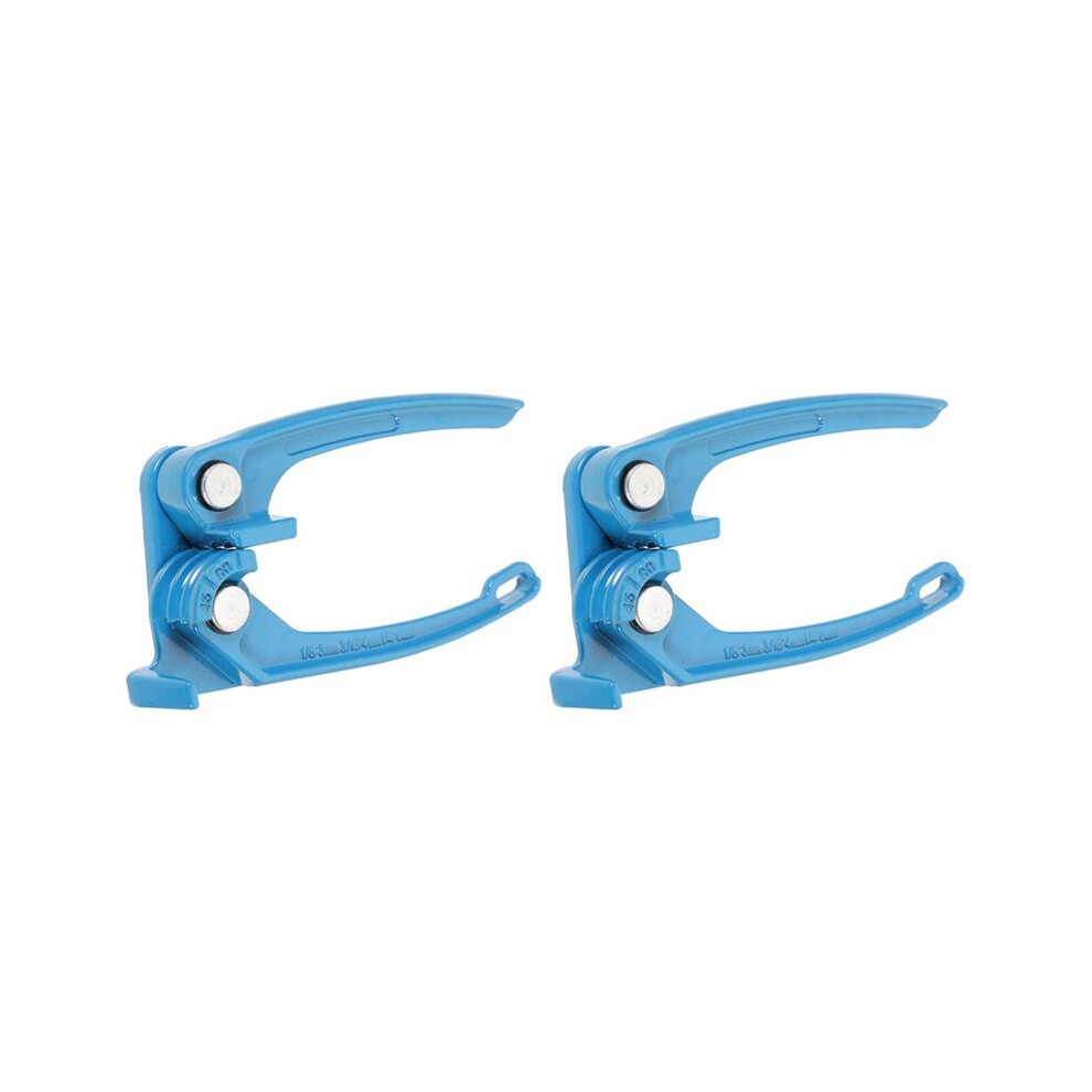 2Pcs 1/8In 3/16In 1/4In Tube Bender Tubing Fuel Brake Ac Refrigerant Bending Tool Tube Bender Pipe Bender 6032533531793