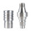 2PCS Quick Disconnect Connector for Water Drill Bit Anti Lock Quick Disassembly Assembly for Water Drill Bit 1