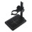 Microscope Stand with Scale Adjustable Stand Holder Bracket Large Base Microscope Endoscope Holder Stand Black 1