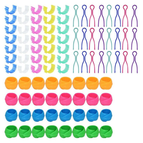 142Pcs Bobbin Thread Buddies Set Sewing Thread Spool Organizer Bobbin Holders Clips,Bobbin Thread Spool Huggers 1