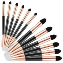 12 Pièces Souche de Mélange pour Dessiner Double Tête Lavable Éponge à Frotter Brosse Croquis Essuyer Mélangeurs D'Art Réutilisables