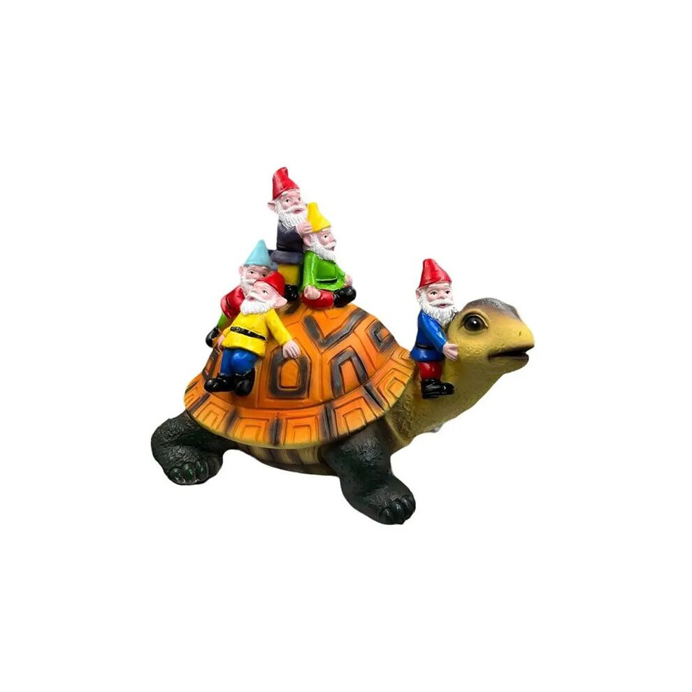 Garden Turtle Resin Handicraft Turtle Figurine Tortoise Statue Outdoor Decor Dwarf Sitting Turtle 6131180463966