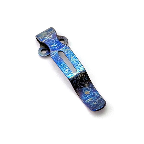 Knife Deep Carry Titanium Pocket Clip for  Griptillian Bugout 535 940 -Grip  Commander ProTech