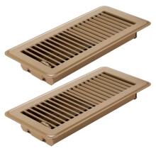 2 Stuks Vloerrooster 4x10 Inch, Robuuste Vloerroosters, Warmteafvoerroosters, Vloerroosters voor Verwarmingsvloerrooster B