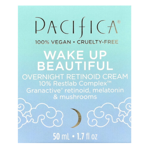 Pacifica Pacifica, Εγερθείς Καλά, Νυχτερινό Ρετινόειδου Κρέμα, 1.7 fl oz (50 ml) 1