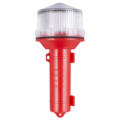 Solar Charging LED Portable Flashlight 2KM Visual Distance Multifunctional Signal Light Safe Sailing Light for Marine