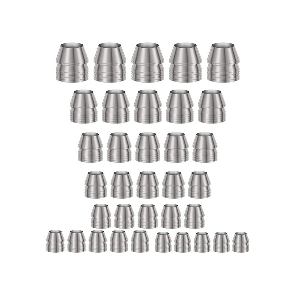 35 Pieces Safe Round Handle Wedges, Conical Mauls Handle Wedge Kit For Sledge Handle 4713658242680
