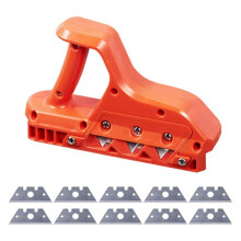 Triple-Blade  Planer, Triple Planer with 10pcs Blades, Hand Tools Gypsum Board Cutter 45