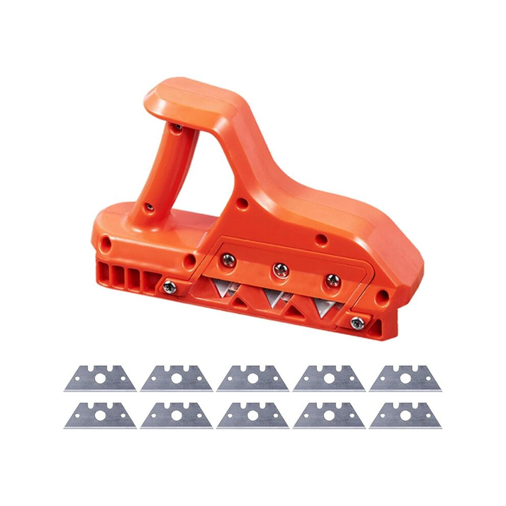 Triple-Blade Planer, Triple Planer With 10Pcs Blades, Hand Tools Gypsum Board Cutter 45 6033121034764