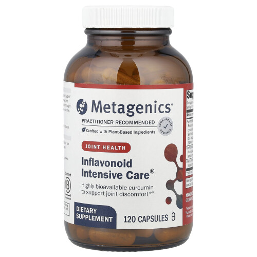 Metagenics, Inflavonoid Intensive Care, Υγεία Σπονδύλων, 120 Φιαλίδια 1