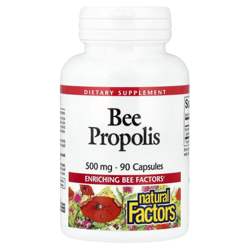 Propoli di Natural Factors, 500 mg, 90 Capsule 1