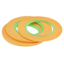 Cinta de Enmascarar Fina de Color para Pintar Maquetas, Especial para Bricolaje (Ancho: 1 mm, 2 mm y 3 mm), 18 M de Largo.
