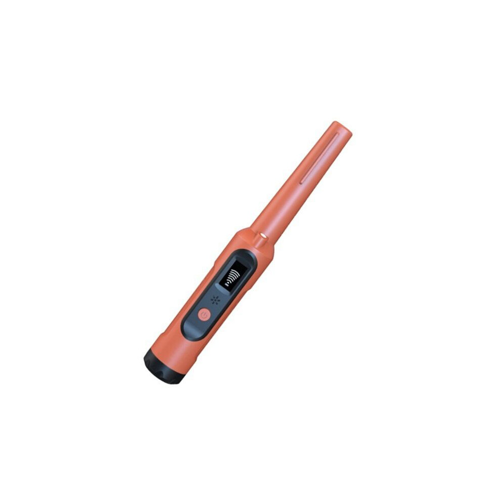 Handheld Metal Detector Ip68 Waterproof Metal Detector High Accuracy Portable Metal Finder 360 Detection Search Orange 4712654808579