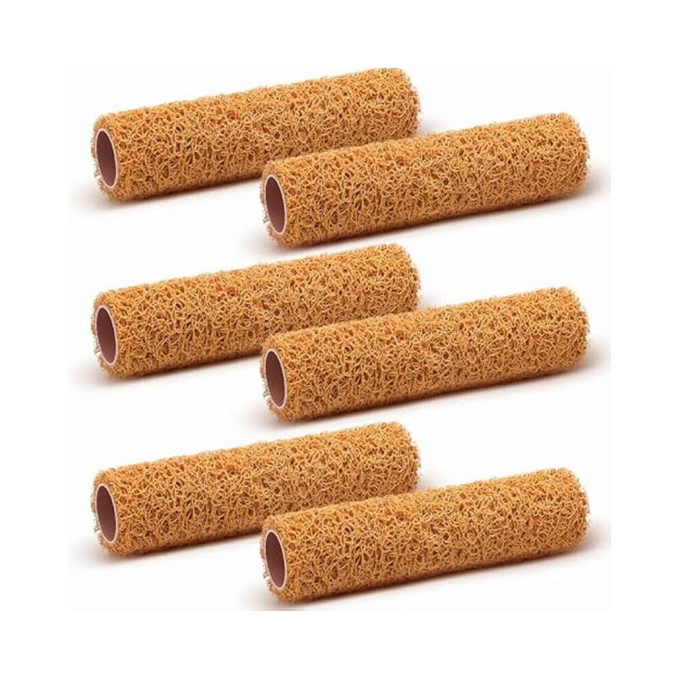 6Pcs 9Inch Textured Paint Roller Small Textured Roller For Painting Walls Popcorn Ceiling Home Improvement Paint 4711968682844