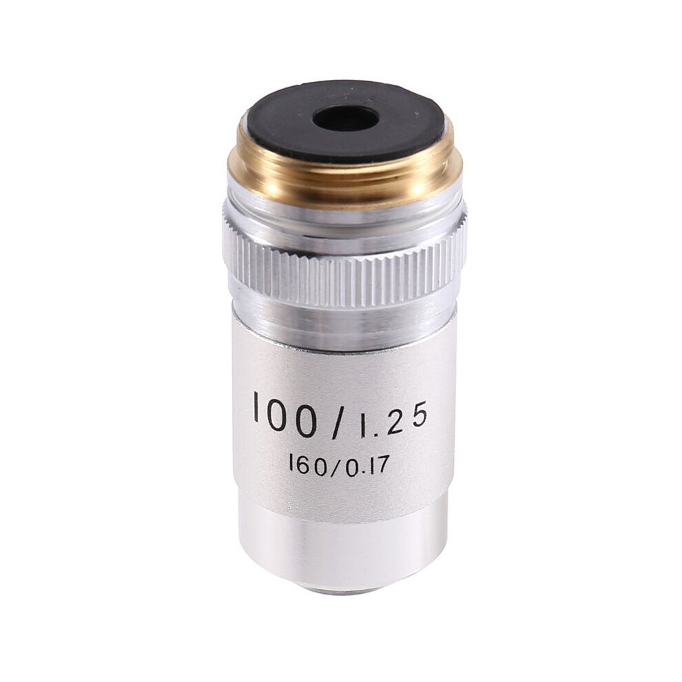 195 Achromatic Objectives Lens Optical 100X 195Mm Conjugate Distance Biological Microscope Objective Lens 4713038445410