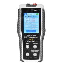 Professional Solar Panel Tester 9000D, MPPT Power Analyzer 5-800W,2.8 in TFT Display,Pv System Diagnostic Measure Tool