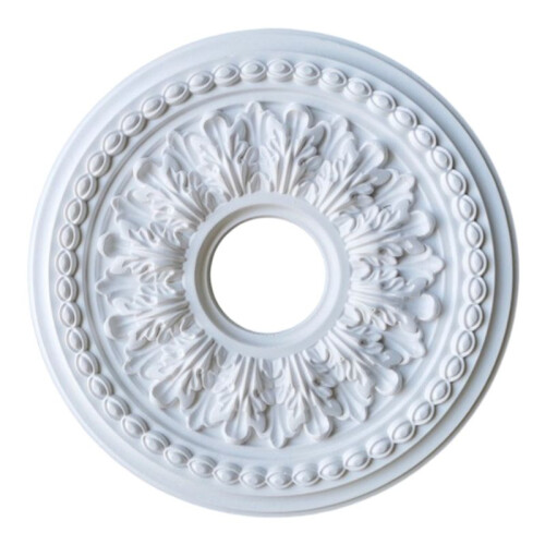 Home Round PU Decorative Ceiling Fan Lamp Cover Ceiling Shape Decoration Easy Installation Lamp Ceiling Light Panel