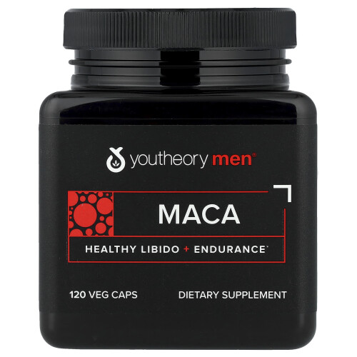 Youtheory, Mænd, Maca, 120 Veg. Kapsler 1