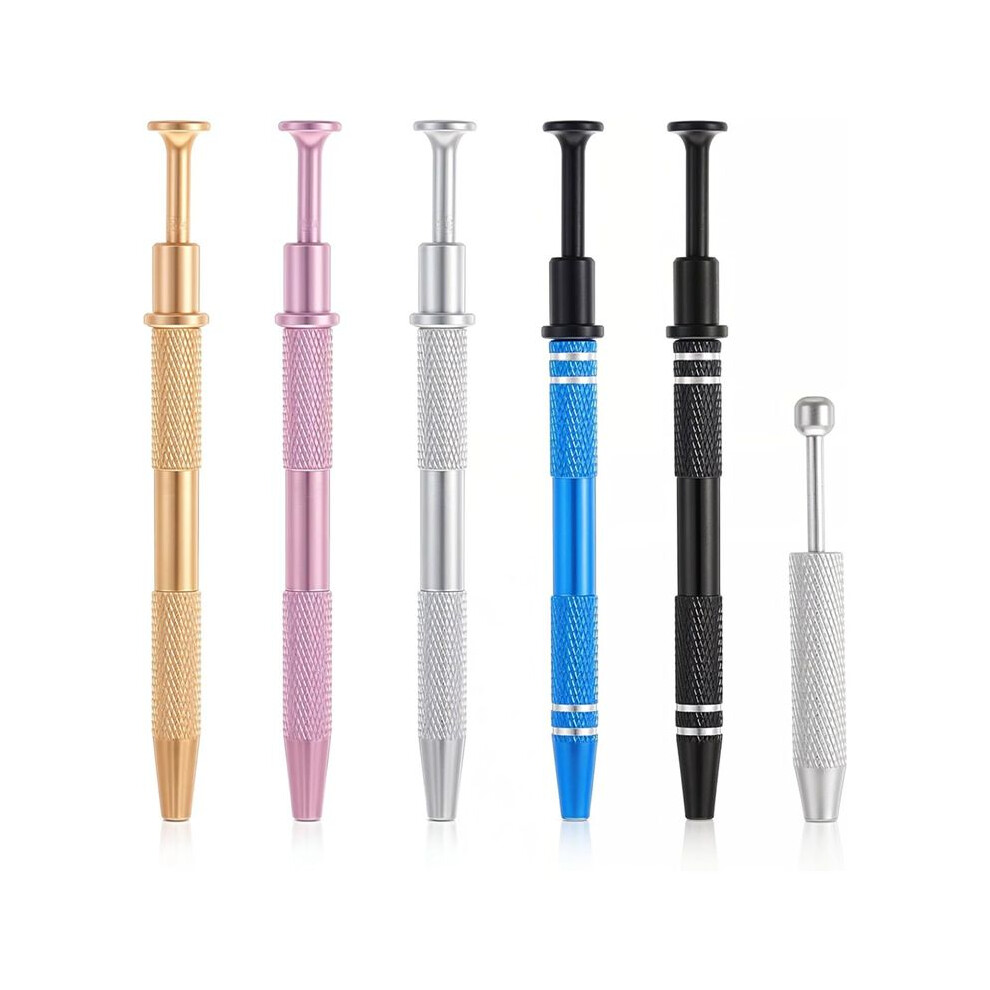 Tauoh 6Pcs Piercing Grabber Tool, Jewelry Tools With 4 Prongs, Stainless Steel Picker Upper Grabber Tool Set,For Jewelry