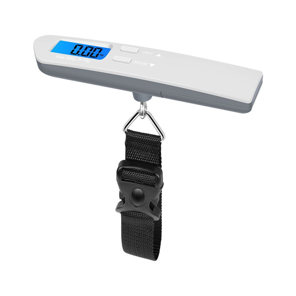 50Kg Portable Luggage Scale High Precision Backlight Travel Digital Hanging Scales Lcd Display Electronic Fishing 6032898163653