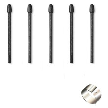 Pointes de Stylo, Lot de 5 Pointes de Rechange pour Marqueurs et , avec Outil D'Installation, Noir