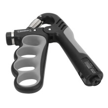 Adjustable Hand Grip Strengthener 11.0-220.5lb for AthletesMusicians Grey