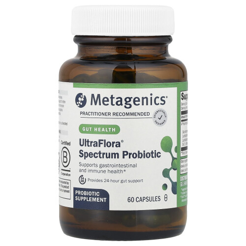 Metagenics, UltraFlora Ορίζοντας Προβιοτικό, 30 Δισεκατομμύρια CFU, 60 Κψούλες 1