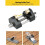 Woodworking Honing Guide Tools Chisel & Plane Blade Sharpening Kit Honing Guide,Angle Fixture, and Angle Gauge 5