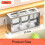 Countertop Cutlery Drying Holder Cutlery Drainer Tableware Holder Box Tabletop Separated Fork Chopstick Storage Grey 6