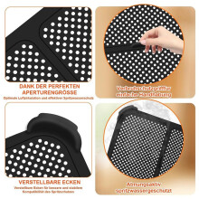 2 PCS  Guard for  Foodi Max Dual Zone AF400EU AF451EU, Silicone  Guard for  Hot Air Fryer