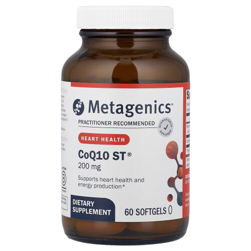 Metagenics CoQ10 ST 200 mg, 60 Softgels 1