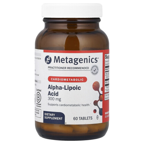 Metagenics, Αλφα-Λιποϊκό Οξύ, 300 mg, 60 Πιλάκια 1